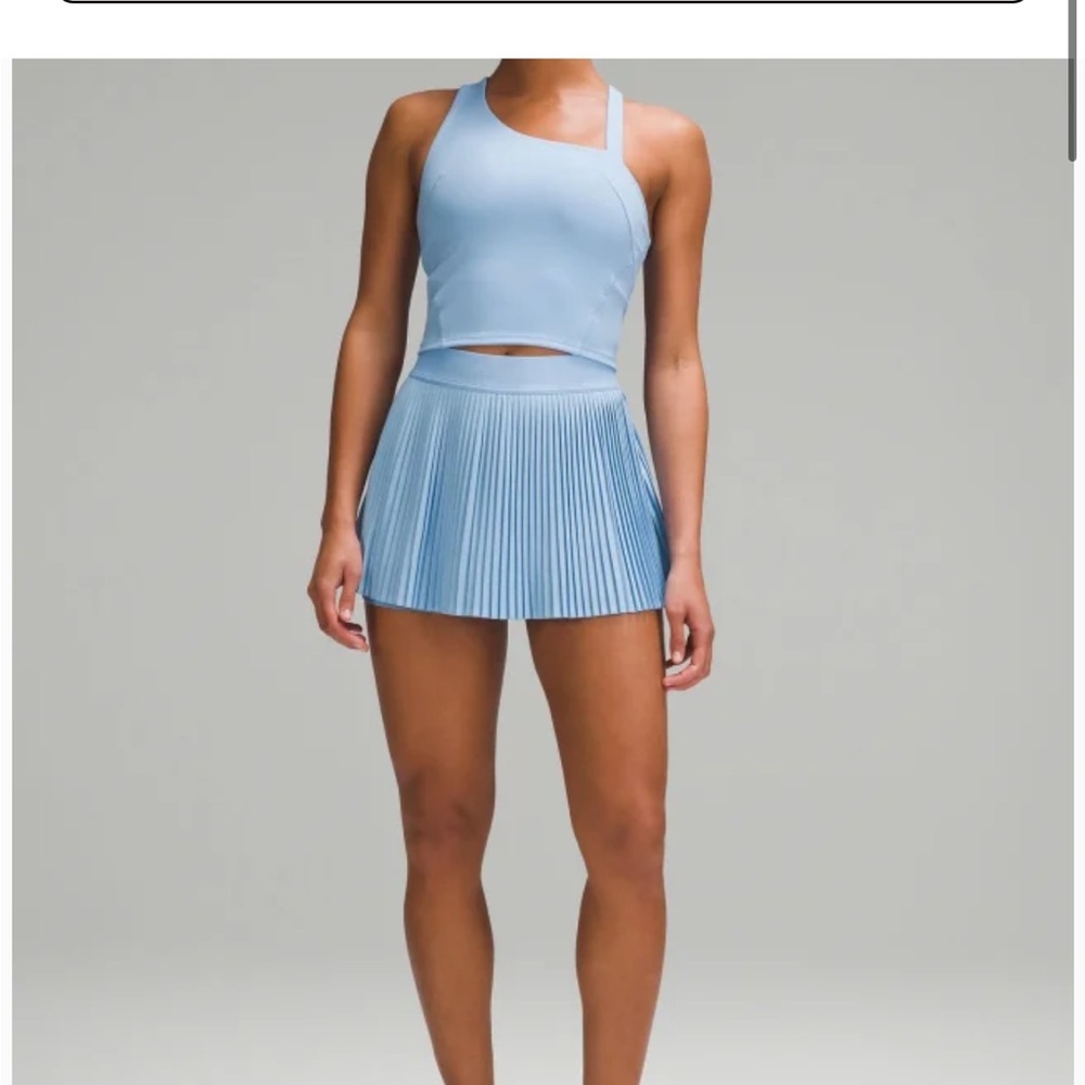 lululemon athletica Light Blue Tank Top